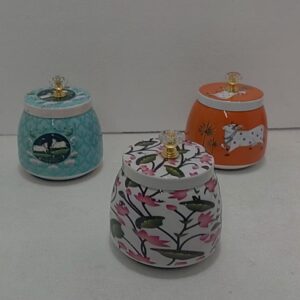 Pichwai Cow Jars (Pack of 10 - 4 Inch)