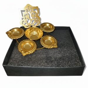 Ganesh Diya Urli (Pack of 10 - 7 Inch)