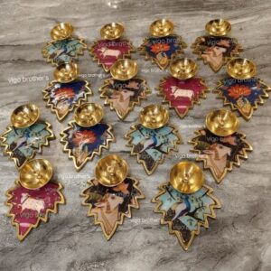 Pichwai leaf Diya (pack of 10 pcs)